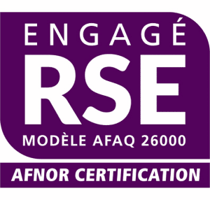 Logo label Engagé RSE de l'AFNOR