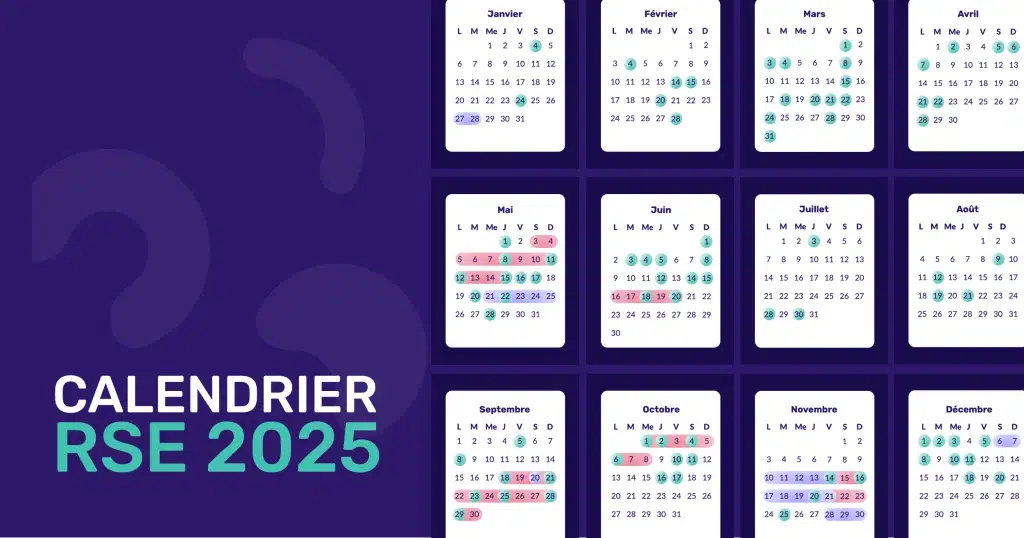 calendrier RSE 3 Plan de travail 1