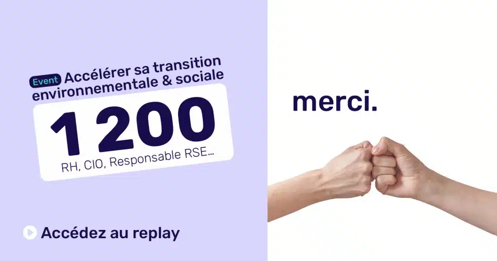 replay "accélérer sa transition sociale et environnementale"