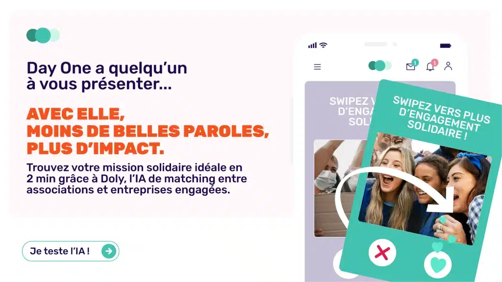 description du fonctionnement et avantage de l'ia de matching Doly by Day One